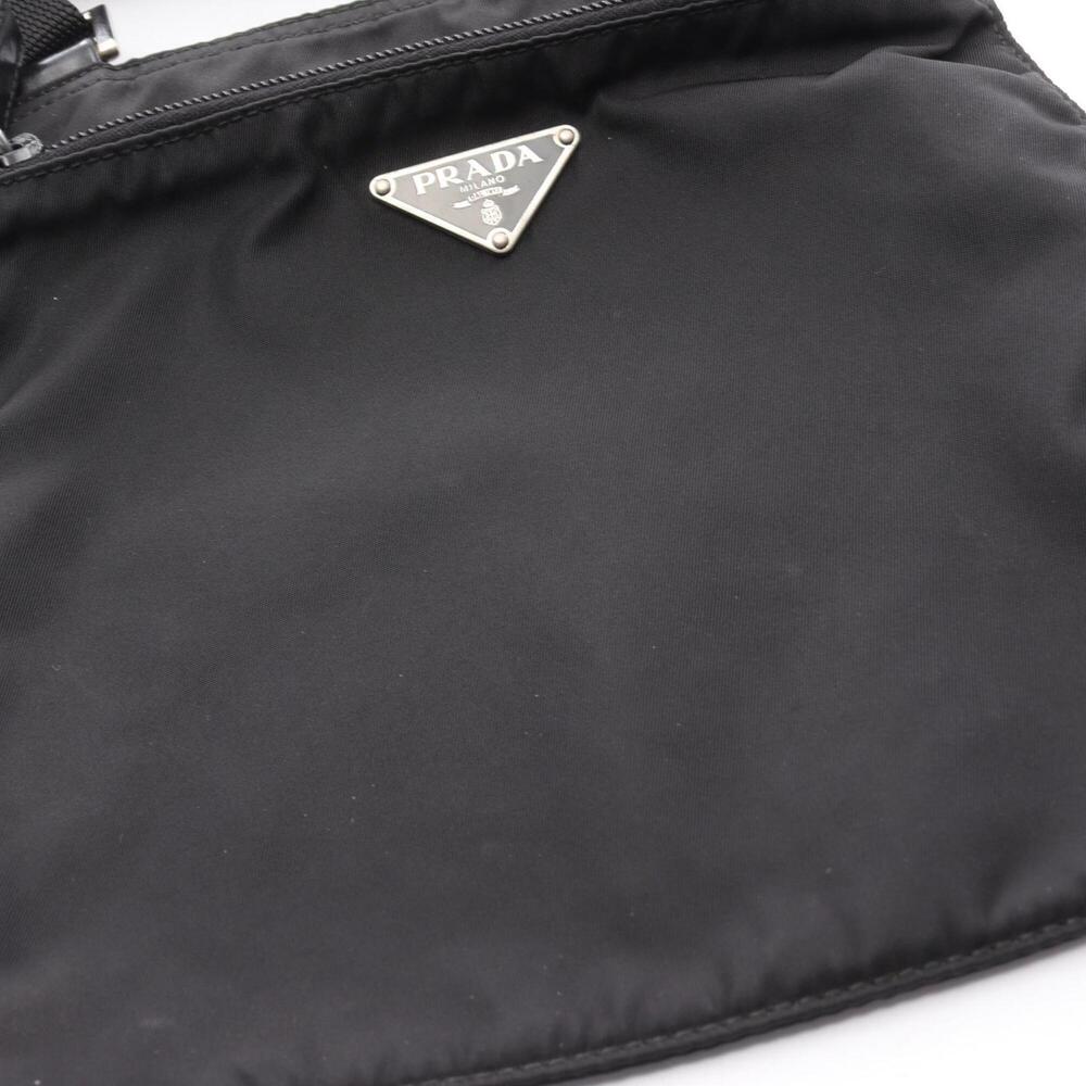 Prada PRADA Shoulder Bag Handbag Nylon Leather Women's Black - Picture 9 of 9